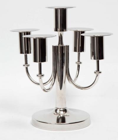 Tommi Parzinger Tommi Parzinger Nickel Candelabras