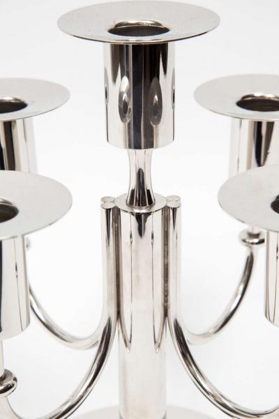 Tommi Parzinger Tommi Parzinger Nickel Candelabras