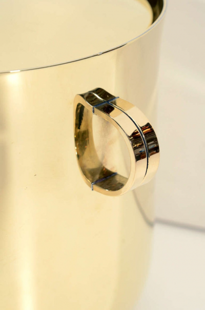 Tommi Parzinger Tommi Parzinger Polished Brass Ice Bucket