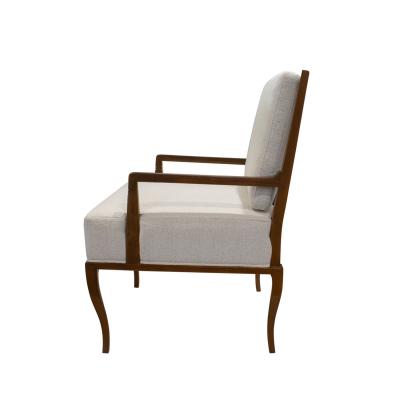 Tommi Parzinger Tommi Parzinger Rare and Exquisite Pair of Lounge Chairs 1950s