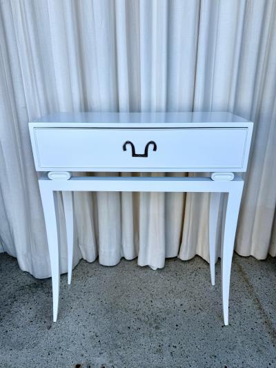 Tommi Parzinger Tommi Parzinger SIGNED Lacquered Console Table