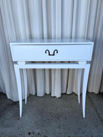 Tommi Parzinger Tommi Parzinger SIGNED Lacquered Console Table