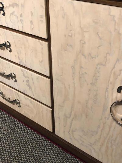 Tommi Parzinger Tommi Parzinger Spectacular Sideboard Credenza Branded Parzinger Original