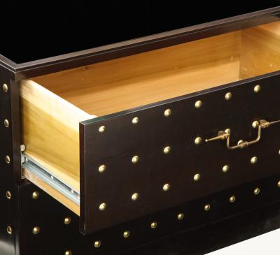 Tommi Parzinger Tommi Parzinger Two Drawer Studded Dresser
