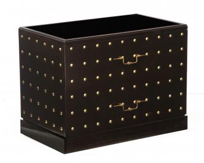 Tommi Parzinger Tommi Parzinger Two Drawer Studded Dresser