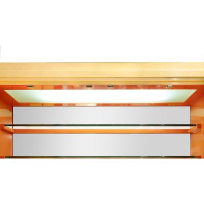 Tommi Parzinger Tommi Parzinger Unique and Impressive Illuminated Bar Cabinet 1950s Signed 