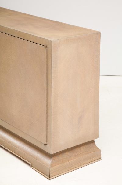 Tommi Parzinger Tommi Parzinger Weathered Oak Mahogany Credenza
