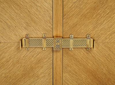 Tommi Parzinger Two Door Cabinet by Tommi Parzinger for Charak Modern