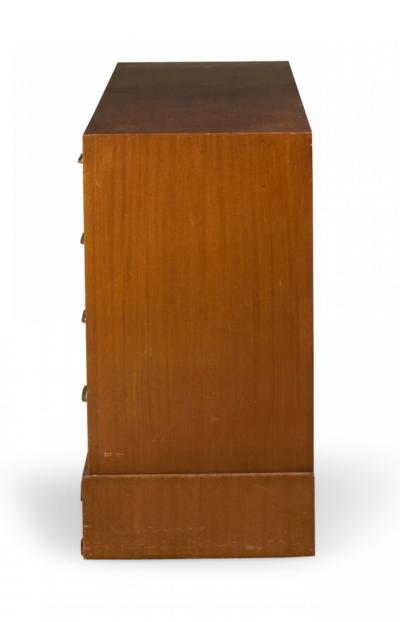 Tommi Parzinger for Charak American Mid Century Walnut and Brass Twelve Drawer C