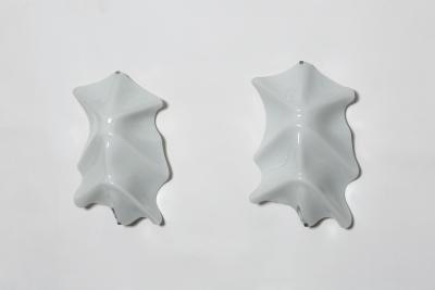 Toni Cordero Nuvola 196 wall lights by Toni Cordero for Oluce set of 3