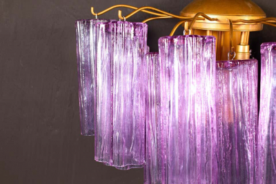 Toni Zuccheri Four Midcentury Colored Murano Glass Scones by Tony Zuccheri for Venini