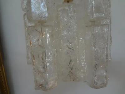 Toni Zuccheri Pair of Murano Glass Sconces by Toni Zuccheri for Venini