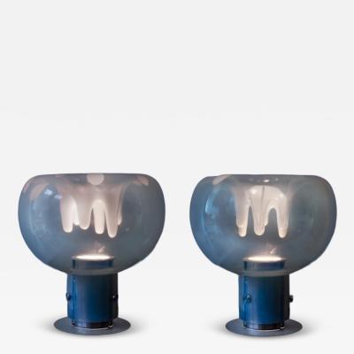 Toni Zuccheri Pair of Table Lamps by Toni Zuccheri