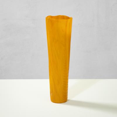 Toni Zuccheri Toni Zuccheri Orange Vase from Tronchi series for Venini 70s