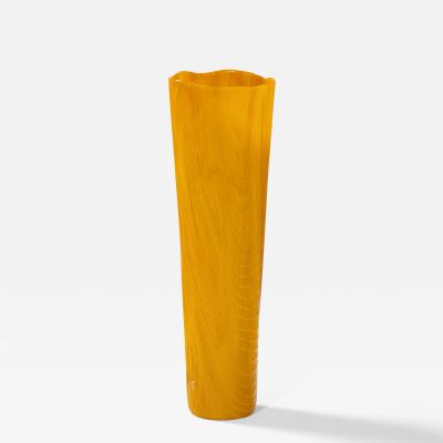 Toni Zuccheri Toni Zuccheri Orange Vase from Tronchi series for Venini 70s