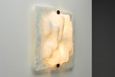 Toni Zuccheri Toni Zuccheri Scorz Wall Lamp for Venini Italy 1960s