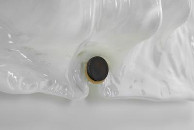 Toni Zuccheri Toni Zuccheri Scorz Wall Lamp for Venini Italy 1960s