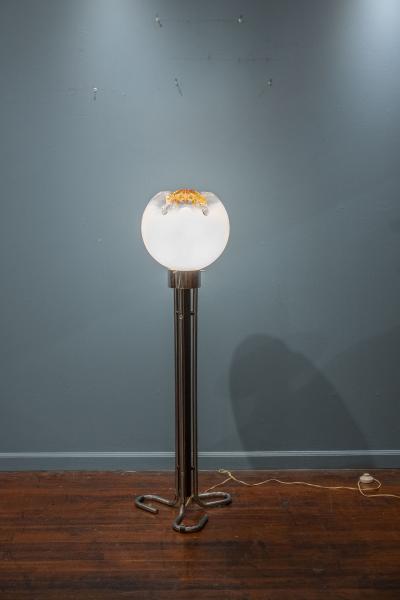 Toni Zuccheri Tony Zuccheri Floor Lamp for Mazzega Italy