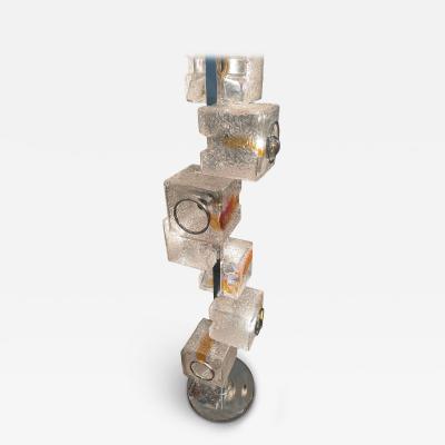 Toni Zuccheri Vintage Murano Glass Floor Lamp by Toni Zuccheri