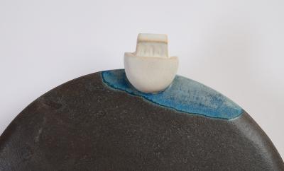 Tonino Negri Tonino Negri Contemporary Pair of Ceramic Sconces in Limited Edition