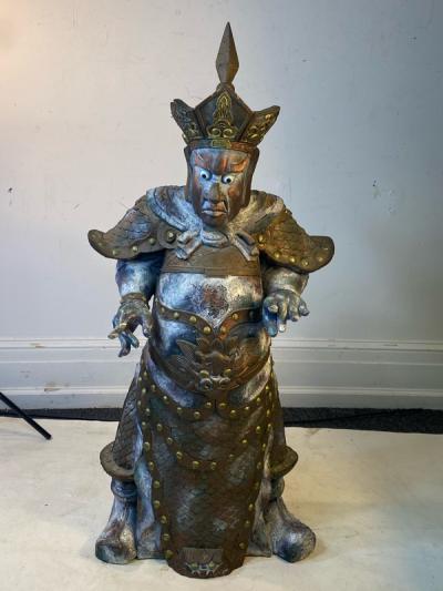 Tony Duquette LARGE SCALE ASIAN GOD OF AFTERLIFE ATTRIBUTED TO TONY DUQUETTE