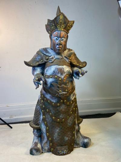 Tony Duquette LARGE SCALE ASIAN GOD OF AFTERLIFE ATTRIBUTED TO TONY DUQUETTE