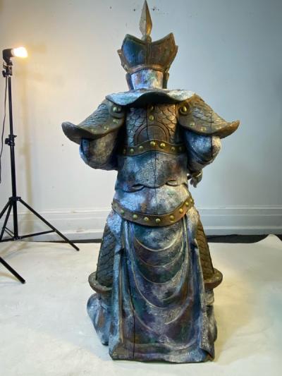 Tony Duquette LARGE SCALE ASIAN GOD OF AFTERLIFE ATTRIBUTED TO TONY DUQUETTE