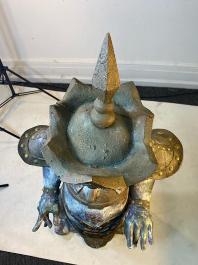 Tony Duquette LARGE SCALE ASIAN GOD OF AFTERLIFE ATTRIBUTED TO TONY DUQUETTE