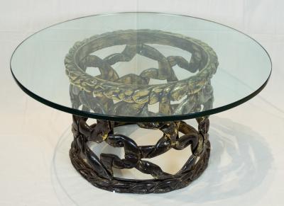 Tony Duquette Ribbon Coffee Table