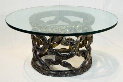 Tony Duquette Ribbon Coffee Table