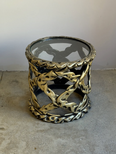 Tony Duquette Tony Duquette Style Taffy Side Table