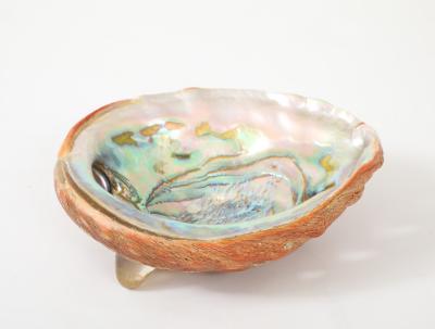 Tony Duquette XL Abalone Shell Vide Poche Tony Duquette