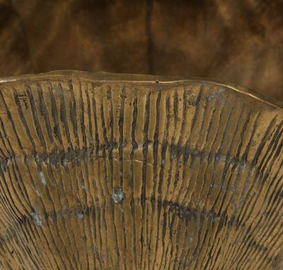 Tony Duquette XL Duquette Style Shell Bronze Planter