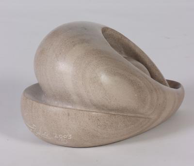 Tony Lee Tony Lee Alabaster sculpture signed and dated lower left 2003