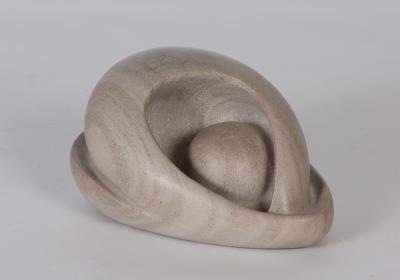 Tony Lee Tony Lee Alabaster sculpture signed and dated lower left 2003