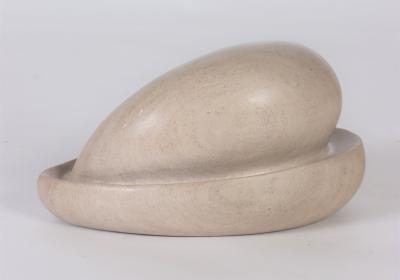 Tony Lee Tony Lee Alabaster sculpture signed and dated lower left 2003