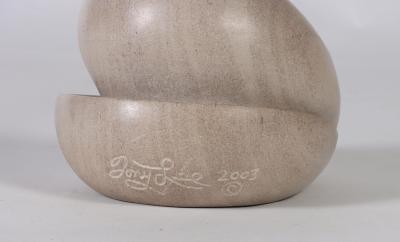 Tony Lee Tony Lee Alabaster sculpture signed and dated lower left 2003