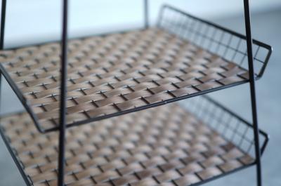 Tony Paul Industrial Set of End Tables by Tony Paul C 1960s