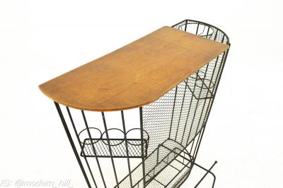 Tony Paul Mid Century Wrought Iron Compact Bar