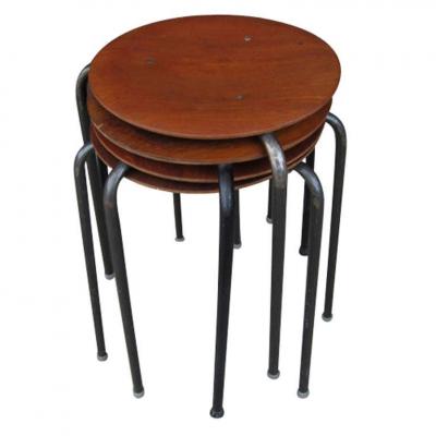 Tony Paul Set of Four Mid Century Modern Nesting Tables Tablettes by Tony Paul