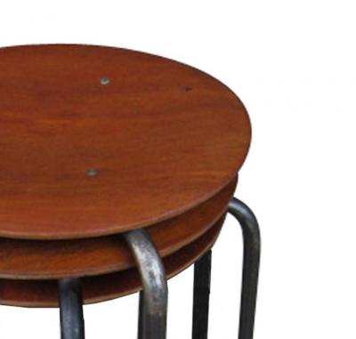 Tony Paul Set of Four Mid Century Modern Nesting Tables Tablettes by Tony Paul