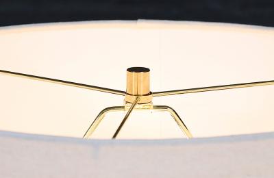 Tony Paul Tony Paul Sculpted Brass Walnut Table Lamp by Westwood Industries