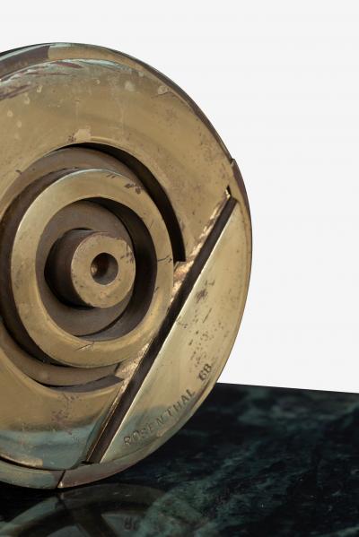 Tony Rosenthal Tony Rosenthal Disc Tabletop Sculpture 1968