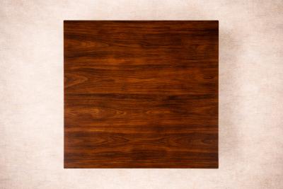 Tora Brazil Brazilian Modern Square Coffee Table in Rosewood Tora 1960s