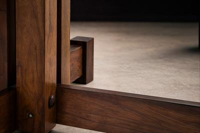 Tora Brazil Brazilian Modern Square Coffee Table in Rosewood Tora 1960s