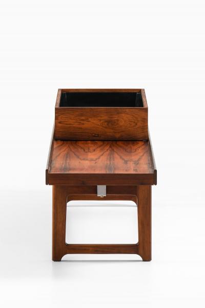 Torbjorn Afdal Bench or Side Table with a Planter Box by Torbj rn Afdal 1960s