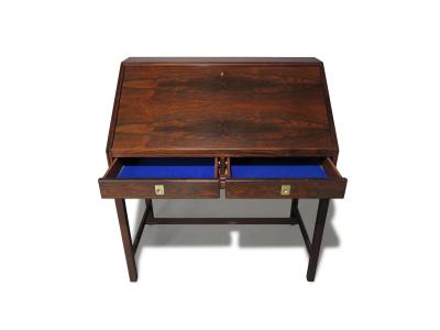 Torbjorn Afdal Mid century Torbjorn Afdal Danish Rosewood Secretary Desk