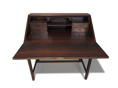 Torbjorn Afdal Mid century Torbjorn Afdal Danish Rosewood Secretary Desk