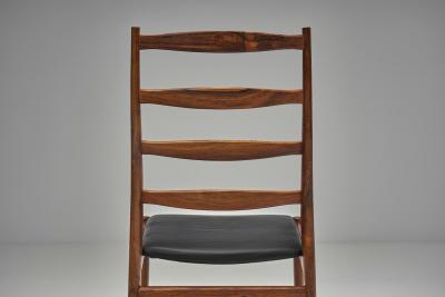 Torbjorn Afdal Six Model 113 Dining Chairs by Torbj rn Afdal Denmark Mid 20th Century