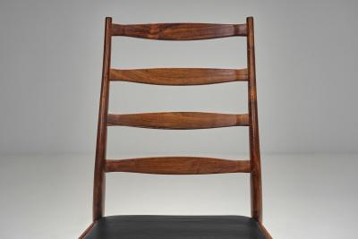 Torbjorn Afdal Six Model 113 Dining Chairs by Torbj rn Afdal Denmark Mid 20th Century